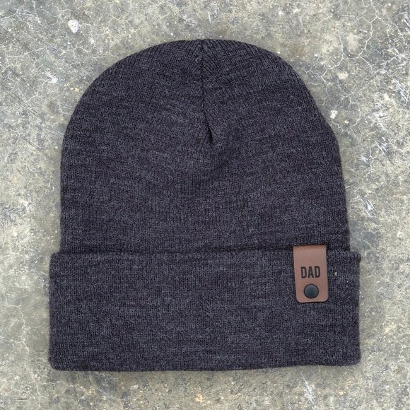 Other - Dad beanie - dark heathered grey